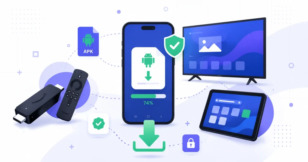 Descarga oficial del PTV Smarters Pro apk en dispositivos Android y Fire Stick