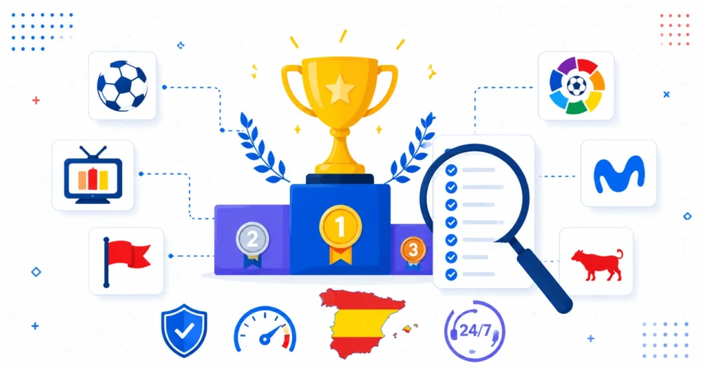 Mejor IPTV España 2026 - ranking de los servicios más fiables