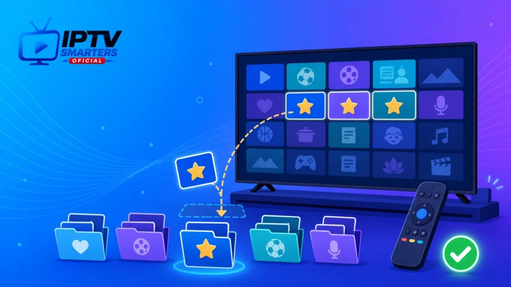 favoritos iptv smarters pro listas personalizadas