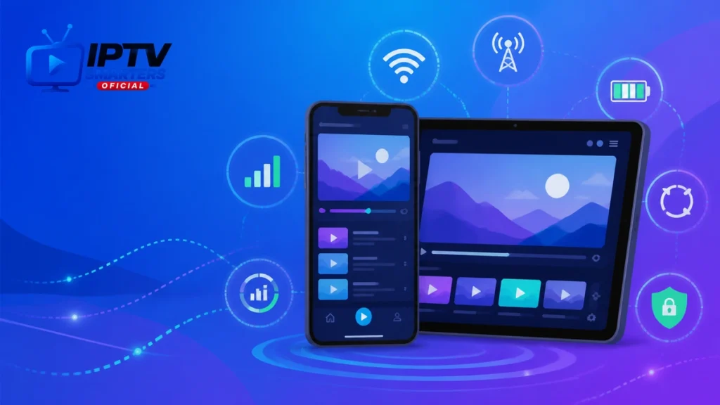 IPTV en móvil y tablet — guía completa 2026