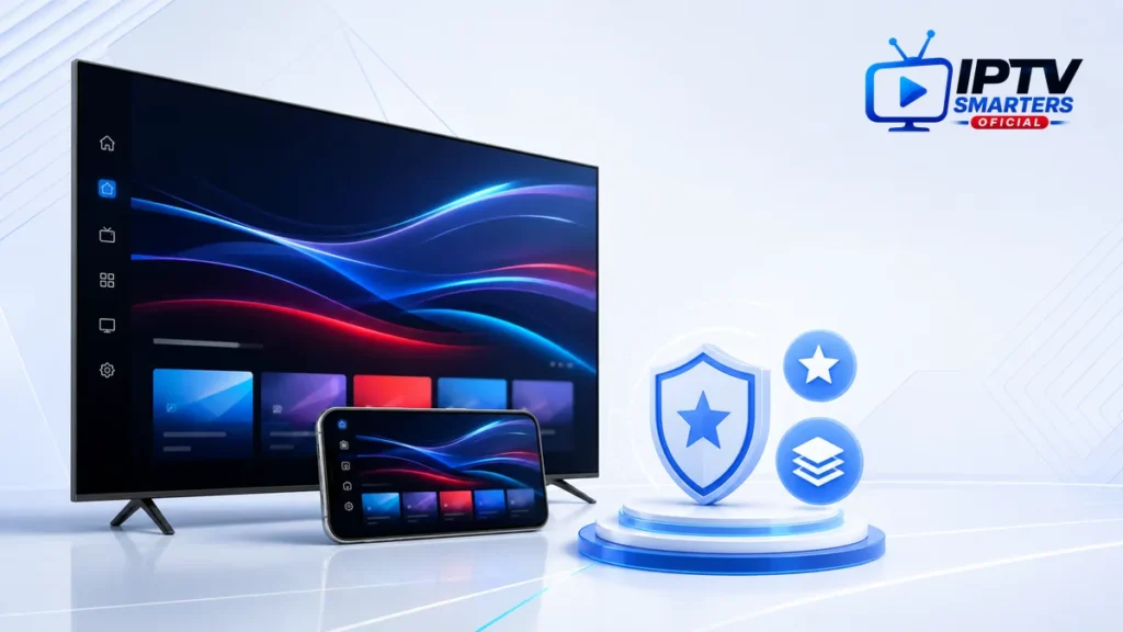 IPTV Smarters Pro premium evaluado en televisor y teléfono