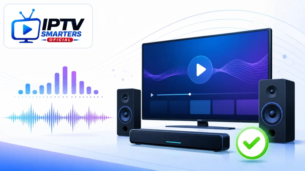Mejorar audio IPTV Smarters Pro sonido calidad