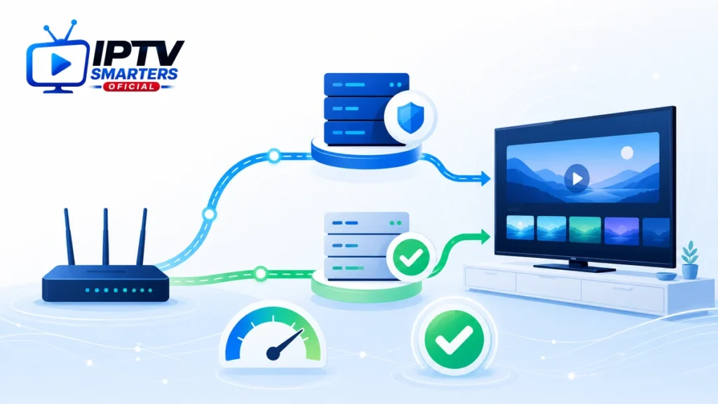 Mejores DNS IPTV Smarters Pro servidores red estable