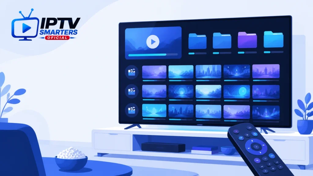 Series bajo demanda IPTV temporadas episodios catálogo
